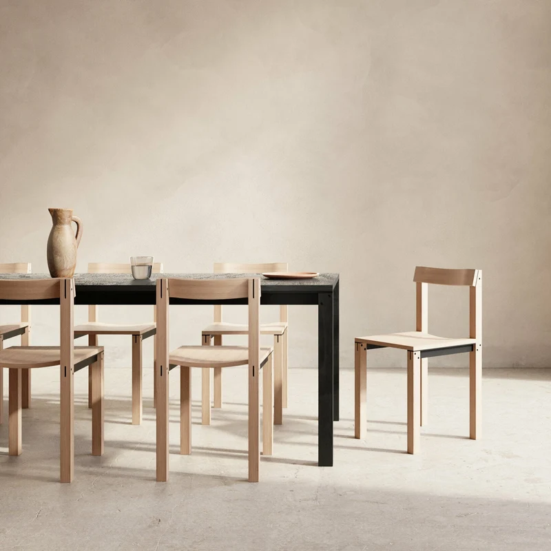 Chaise en bois de chêne Tal - Kann Design