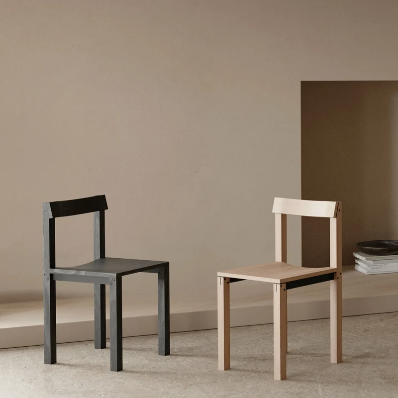 Chaise en bois de chêne Tal - Kann Design