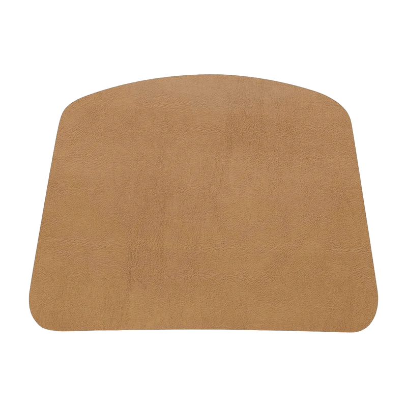 Dossier de chaise en cuir reconstitué camel Verona - Hans K
