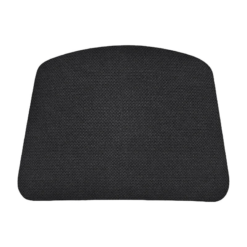Dossier de chaise en tissu noir Verona - Hans K