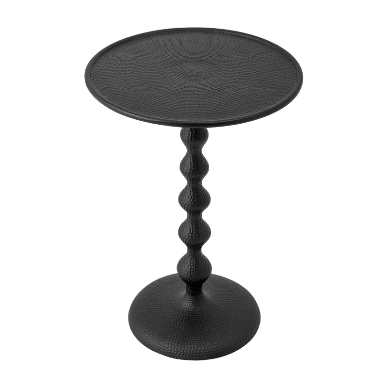 Table noire en aluminium Anka - Bloomingville