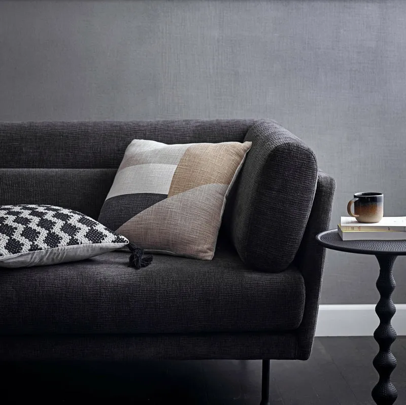 Table noire en aluminium Anka - Bloomingville