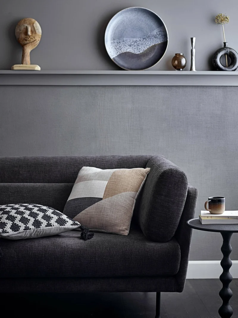 Table noire en aluminium Anka - Bloomingville