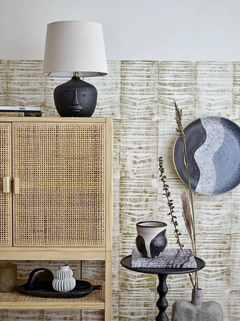 Table noire en aluminium Anka - Bloomingville