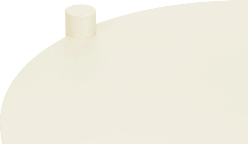 Table d'appoint en acier beige Ande - noo.ma