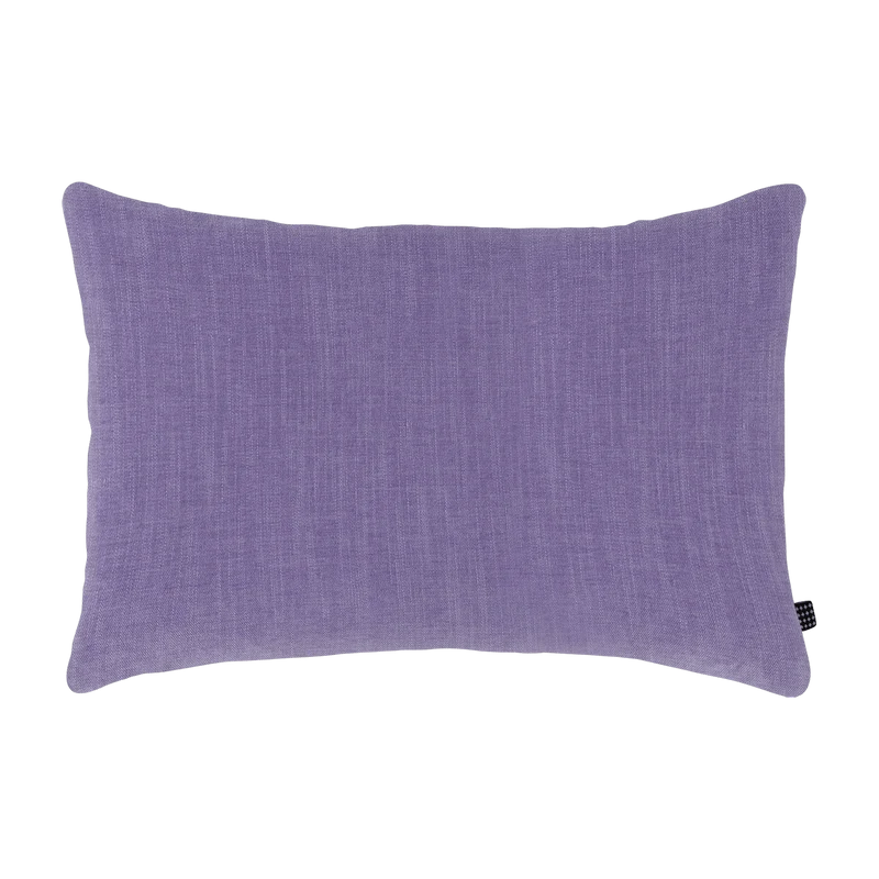 Coussin violet 60x40 cm Chenille - Mette Ditmer