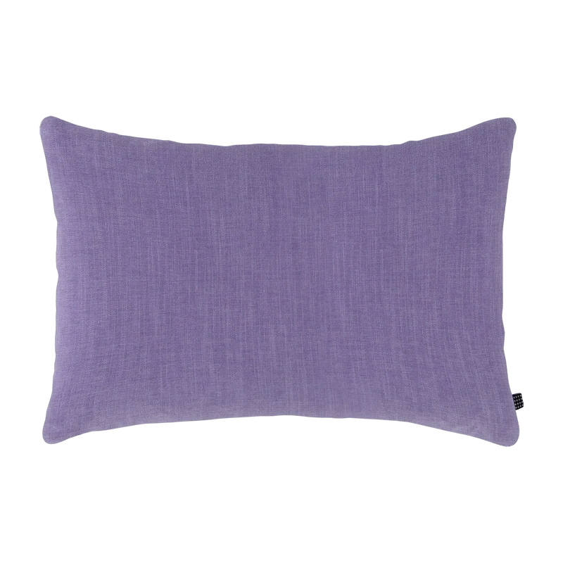 Coussin violet 70x50 cm Chenille - Mette Ditmer