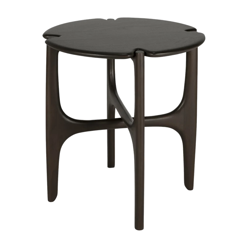Table d'appoint noire Polished Imperfect en acajou - Ethnicraft Accessories