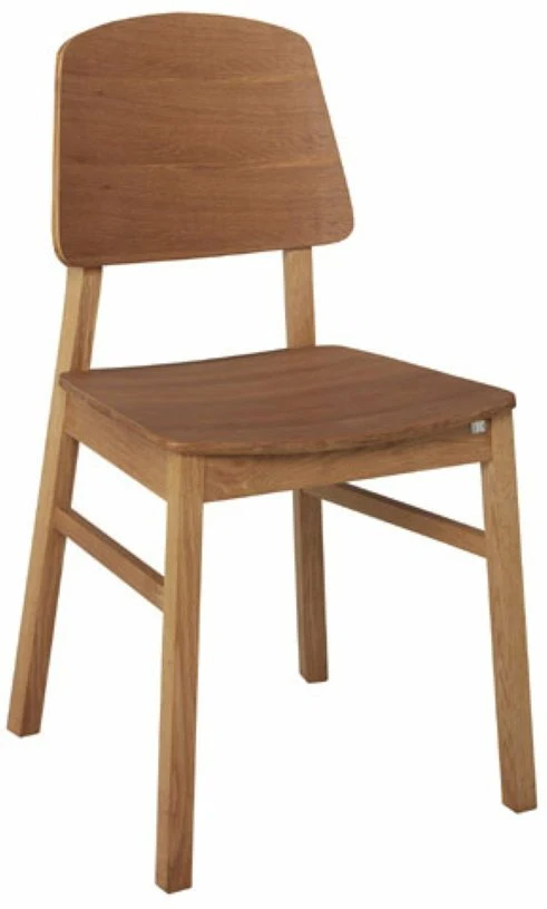 Dossier de chaise en chêne huilé Verona - Hans K