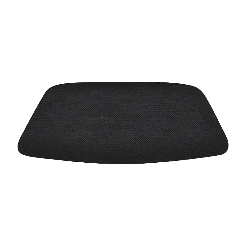 Assise de chaise en tissu noir Verona - Hans K