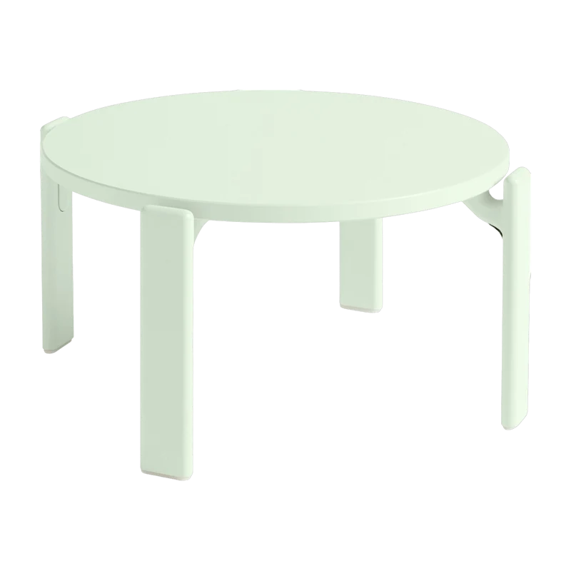 Table basse en bois de hêtre verte menthe Rey - HAY