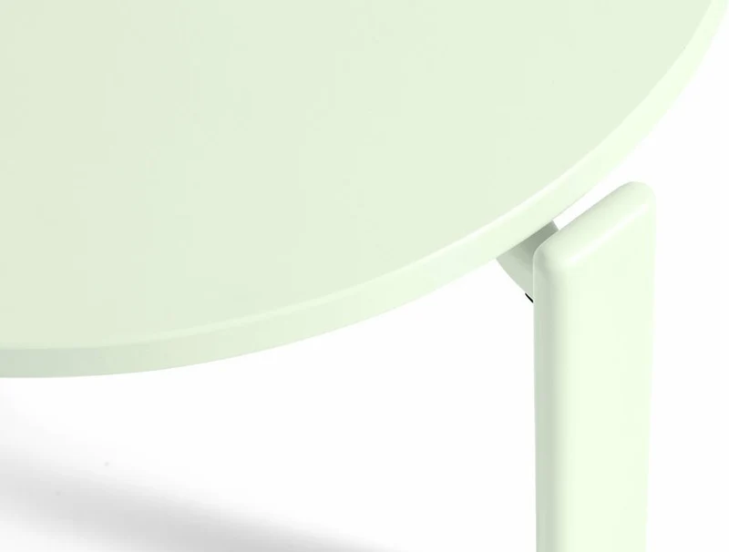 Table basse en bois de hêtre verte menthe Rey - HAY