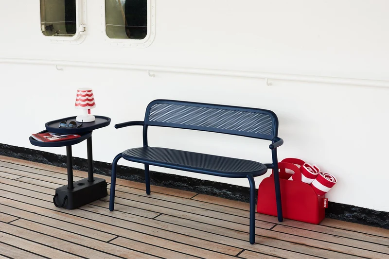 Banc de jardin anthracite Toni Bankski - Fatboy