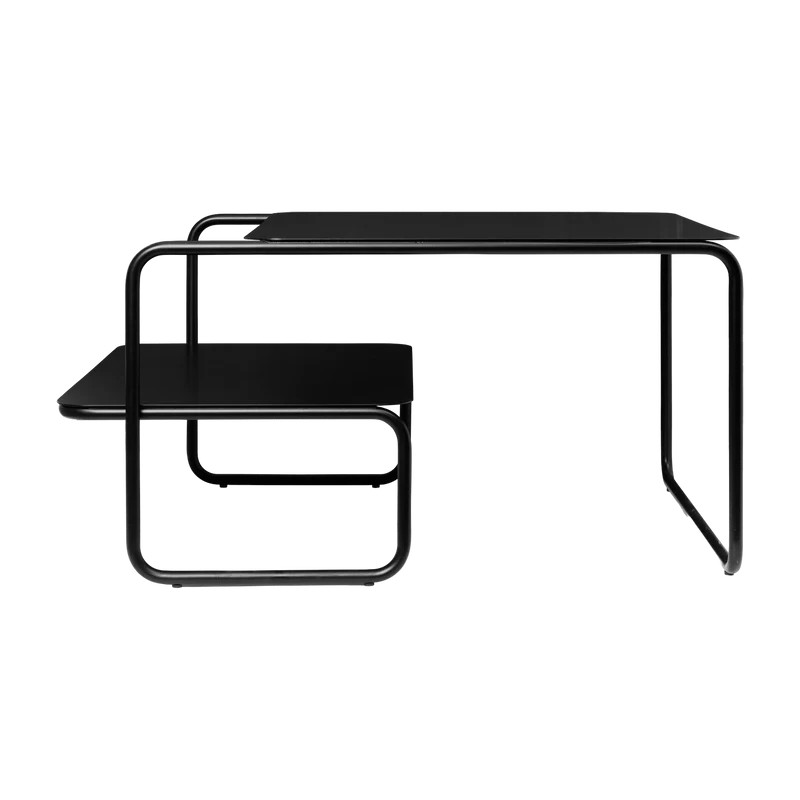 Table basse noire en métal Level - Ferm living