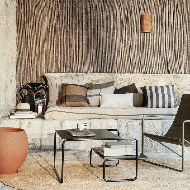 Table basse noire en métal Level - Ferm living