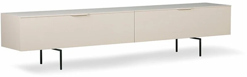Meuble TV en bois teinté 167 cm Sand - HKliving