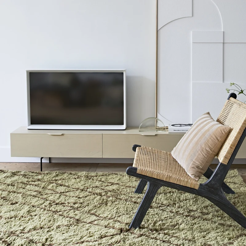 Meuble TV en bois teinté 167 cm Sand - HKliving