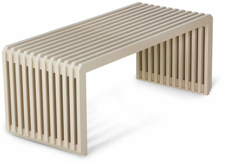 Banc moderne en bois beige - HKliving
