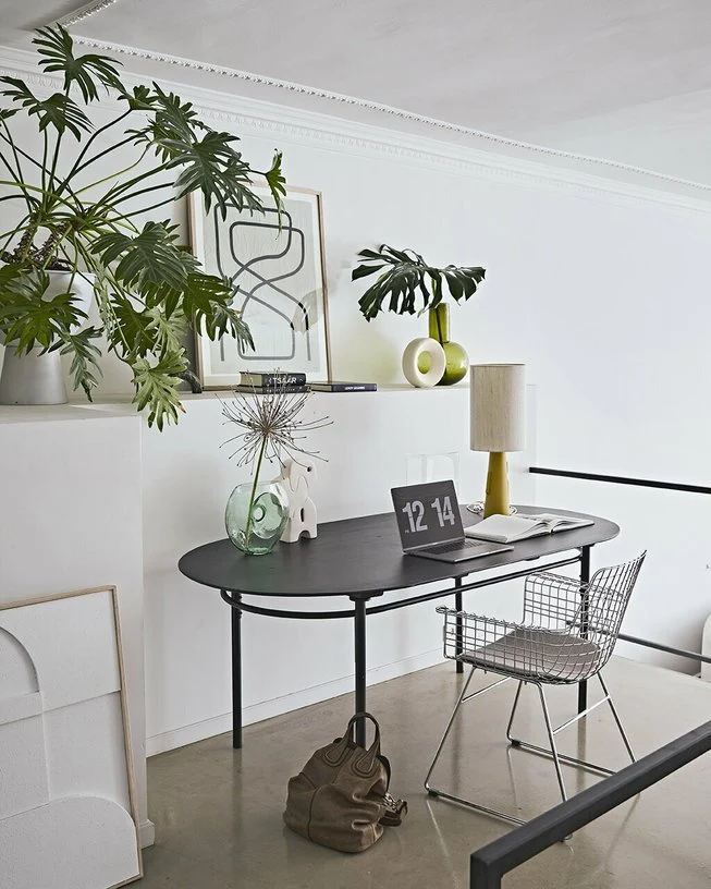 Chaise avec accoudoirs en métal chromé Wire - HKliving