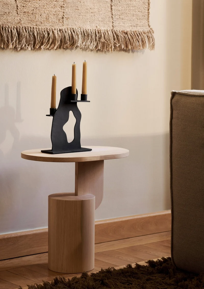 Table d'appoint en frêne naturel Insert - Ferm Living