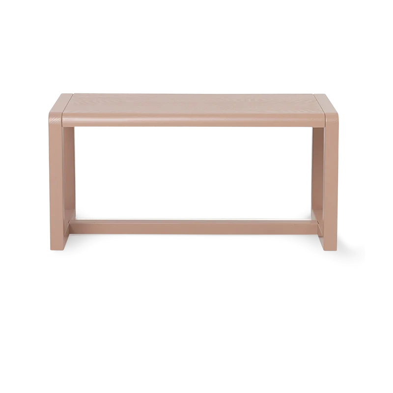 Banc pour enfants rose Little Architect - Ferm Living