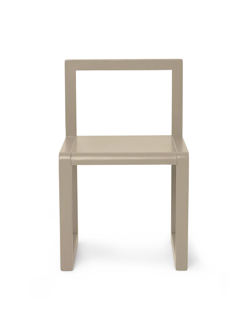 Chaise pour enfant en bois de frêne beige Little Architect - Ferm Living