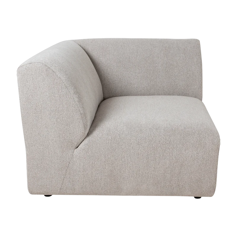 Module de fin angle gauche sneak gris clair Jax - Hkliving