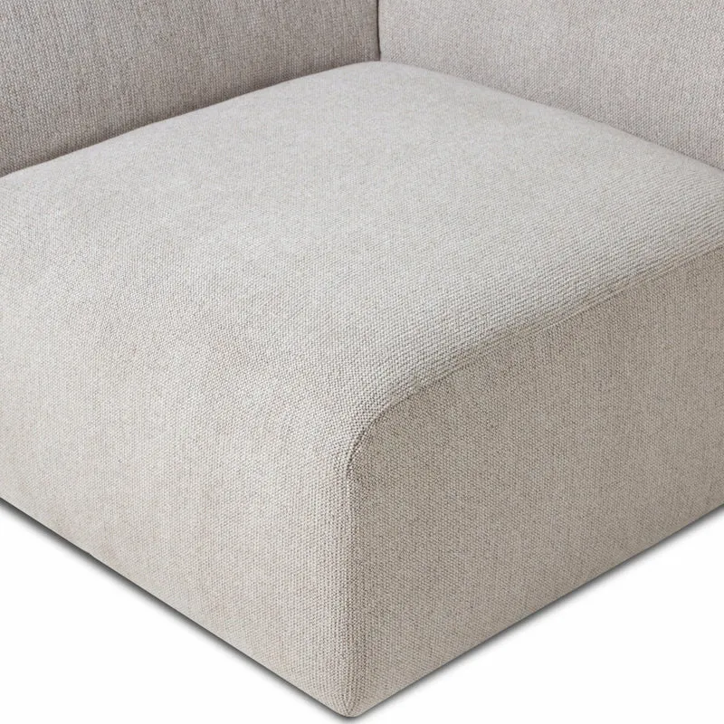 Module de fin angle gauche sneak gris clair Jax - Hkliving