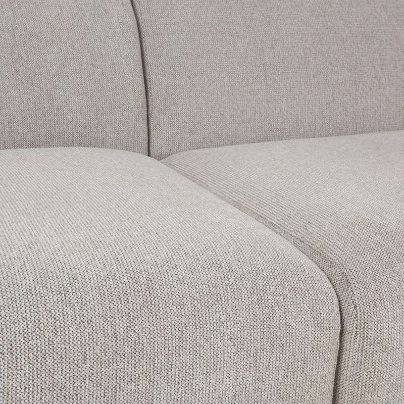 Module de fin angle gauche sneak gris clair Jax - Hkliving
