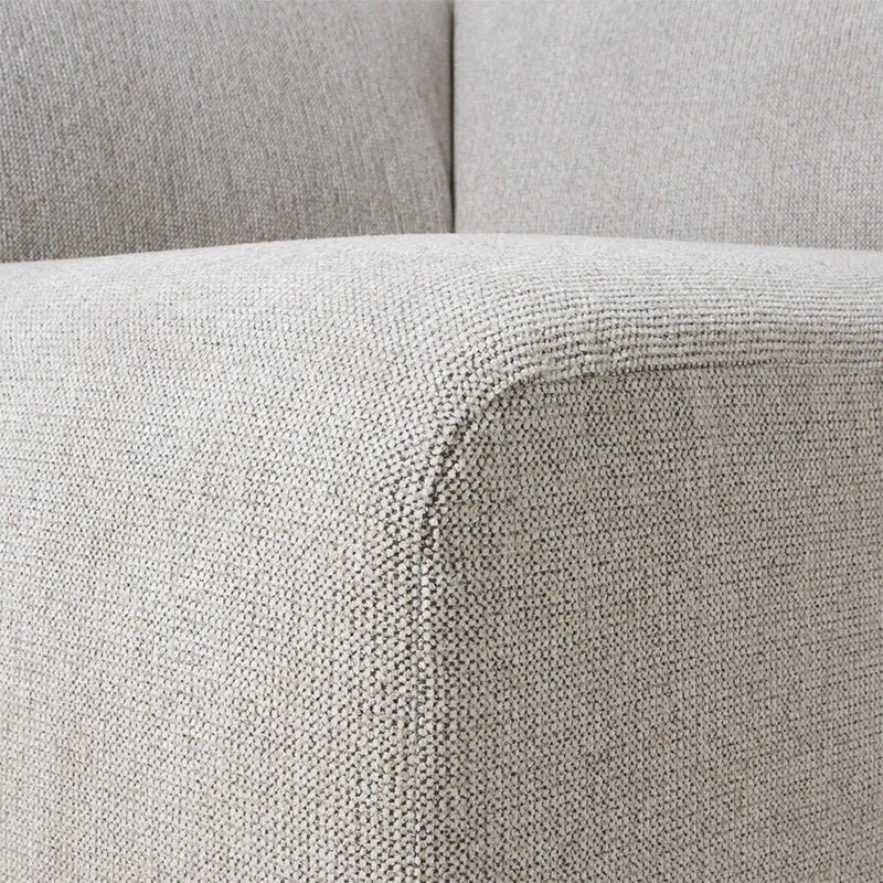 Module de fin angle gauche sneak gris clair Jax - Hkliving