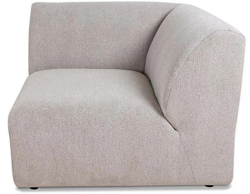 Module de fin angle droit sneak gris clair Jax - Hkliving