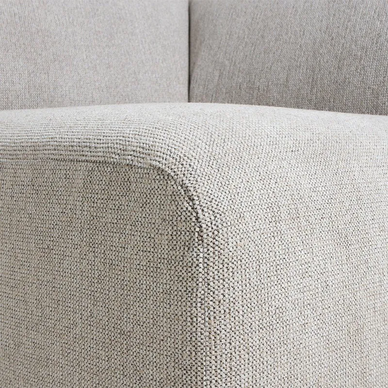 Module de fin angle droit sneak gris clair Jax - Hkliving