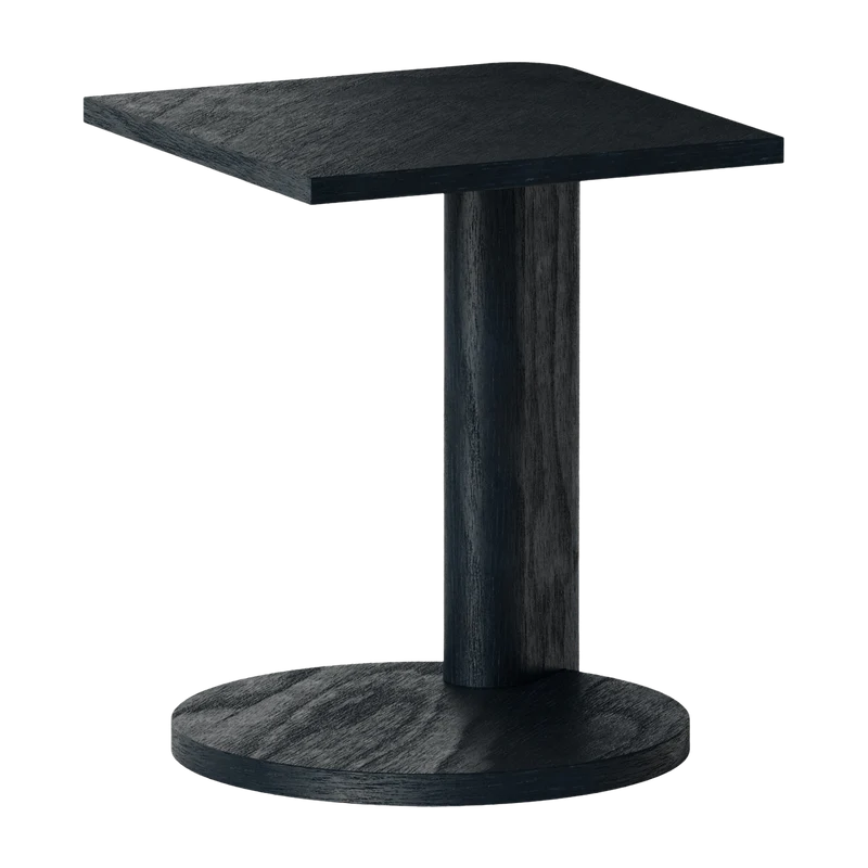 Table d'appoint en chêne noire Galta Forte Side - Kann Design