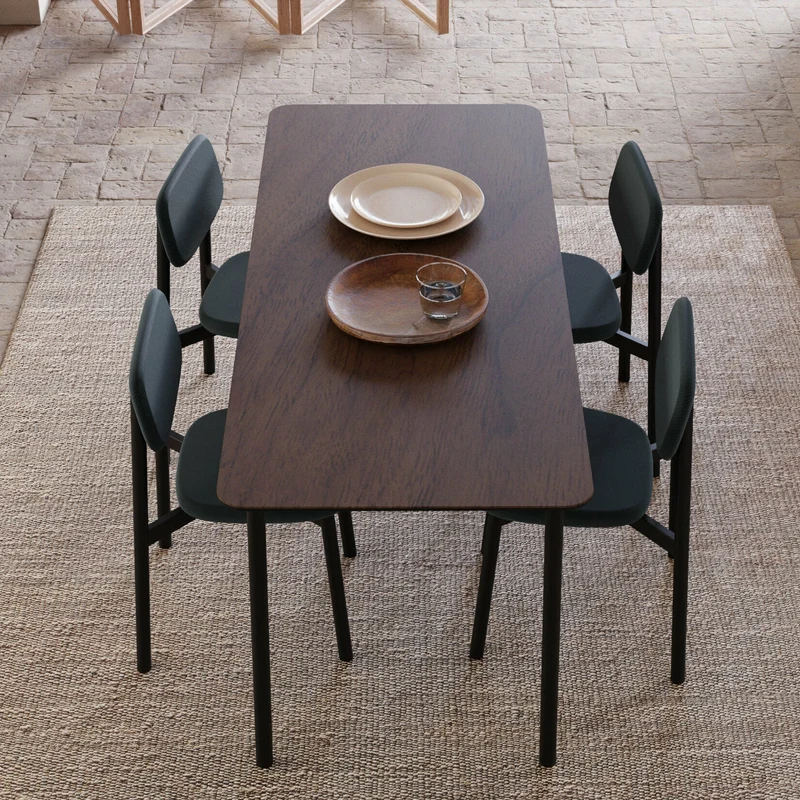 Table à manger en noyer Residence 174 - Kann Design