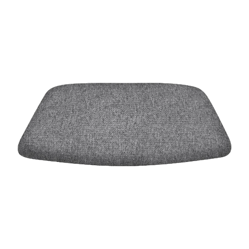 Assise de chaise en tissu gris étincelant Verona - Hans K