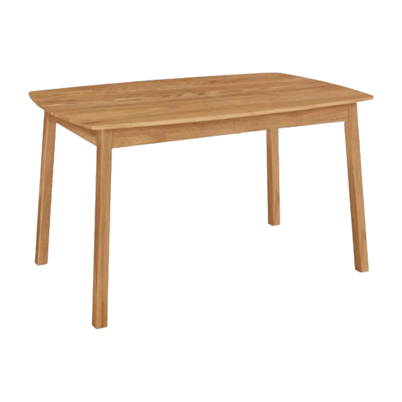 Table ellipse rectangulaire en chêne huilé 137 x 90 cm Verona - Hans K