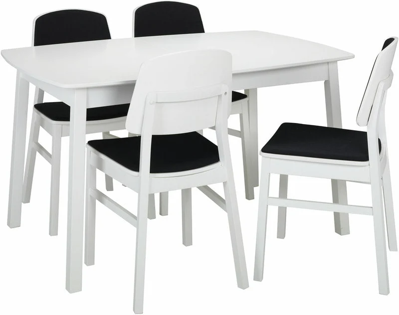 Table ellipse rectangulaire en chêne huilé 137 x 90 cm Verona - Hans K