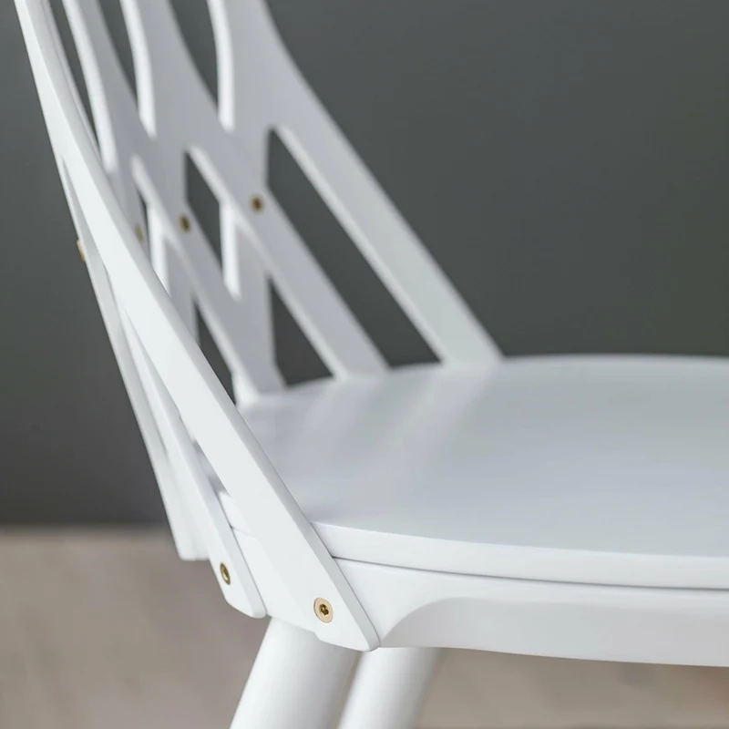 Chaise en bouleau blanche Y5 - Hans K