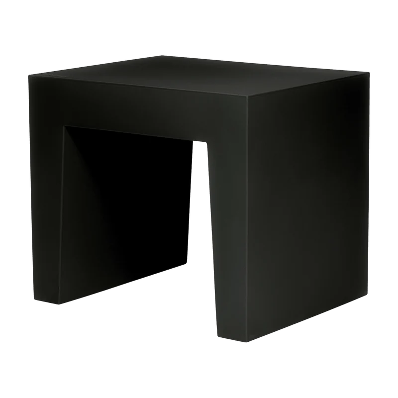 Tabouret de jardin en matières recyclées Concrete - Fatboy