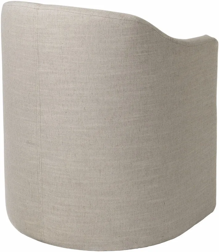 Fauteuil en tissu beige Pond - Broste Copenhagen