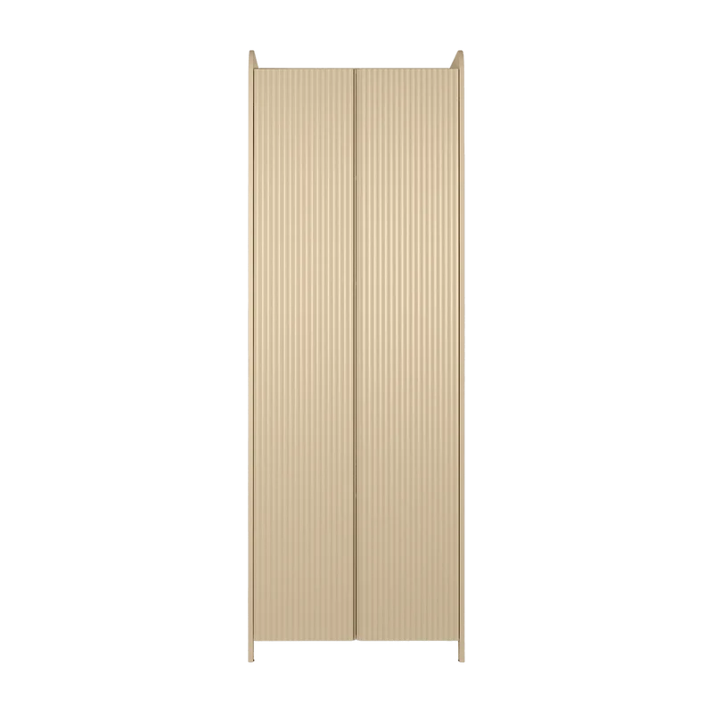 Armoire haute en bois cashmire 70x40x200cm Sill - Ferm Living