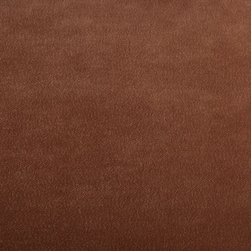 Module d'angle gauche en velours brique Jax - Hkliving