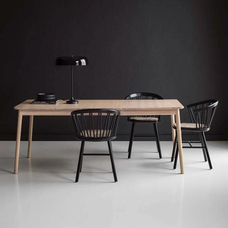 Fauteuil en frêne noir ZigZag - Hans K