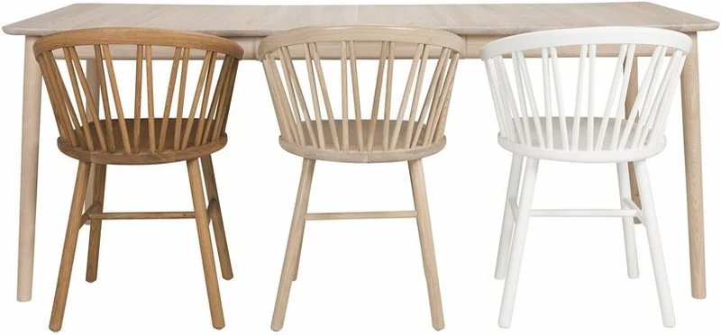 Fauteuil en bouleau blanc ZigZag - Hans K