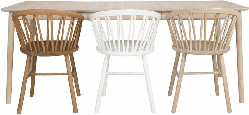 Fauteuil en bouleau blanc ZigZag - Hans K