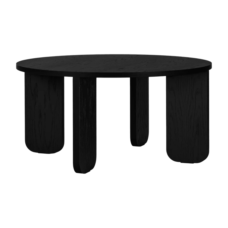 Table basse en chêne noir S Kuvu - noo.ma