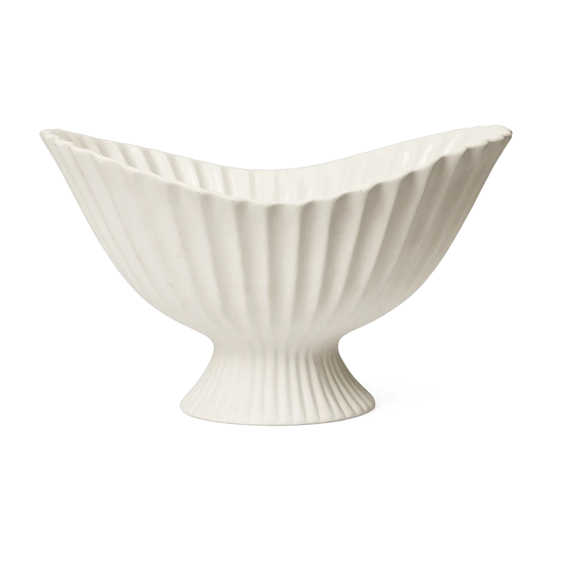 Centre de table fontaine blanc cassé 41 x 24 x 30,5 cm - Ferm Living