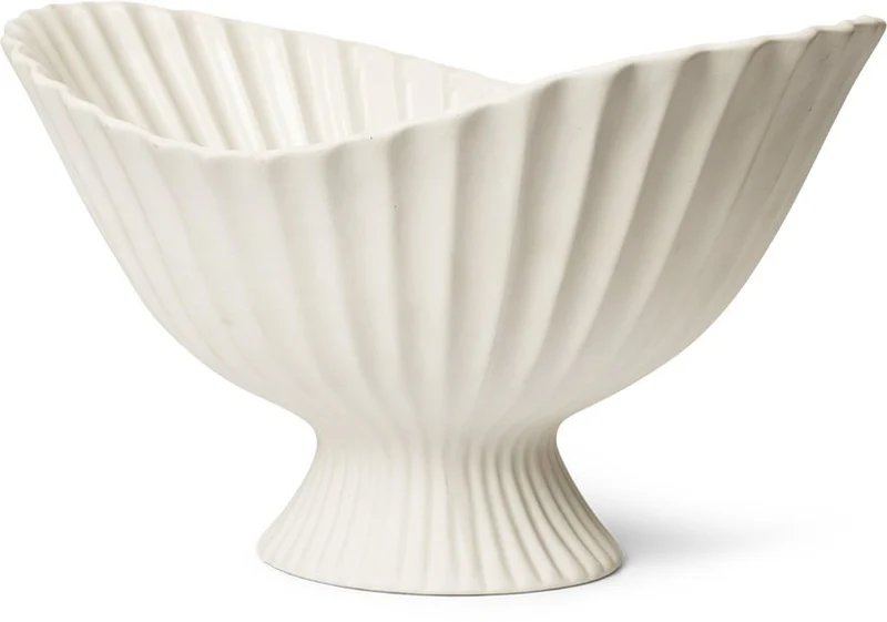 Centre de table fontaine blanc cassé 41 x 24 x 30,5 cm - Ferm Living