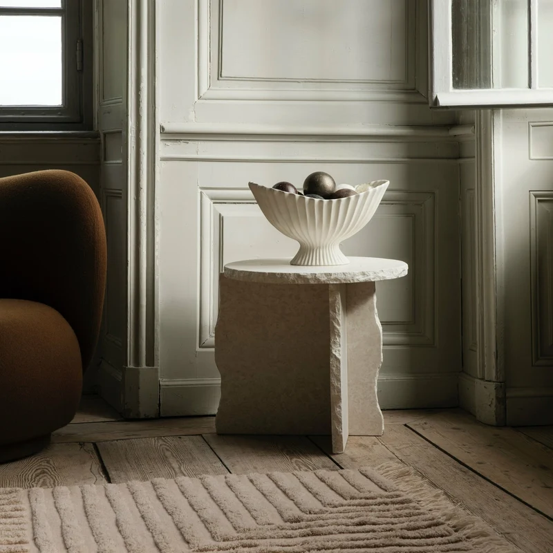 Centre de table fontaine blanc cassé 41 x 24 x 30,5 cm - Ferm Living