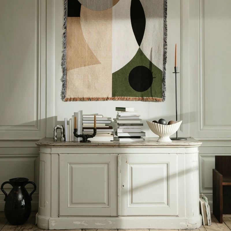 Centre de table fontaine blanc cassé 41 x 24 x 30,5 cm - Ferm Living